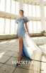 Charlotte Blue Side Dress