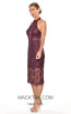 Clémence Claret Red Side Dress