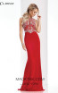 Clarisse 3075 Ruby Front Prom Dress