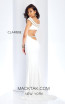 Clarisse 3409 Ivory Back Prom Dress