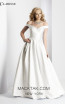 Clarisse 3442 Ivory Front Prom Dress