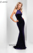 Clarisse 3468 Electric Blue Front Prom Dress