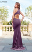 Clarisse 3468 Purple Back Prom Dress