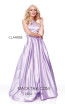 Clarisse 3489 Lilac Front Prom Dress