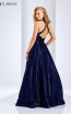Clarisse 3489 Navy Back Prom Dress