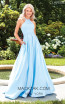 Clarisse 3489 Powder Blue Front Prom Dress