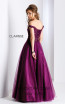 Clarisse 3553 Mulberry Back Prom Dress