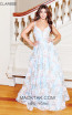 Clarisse 3700 Powder Blue Multi Front Prom Dress