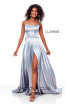 Clarisse 3712 Platinium Front Prom Dress