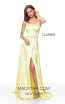 Clarisse 3712 Yellow Front Prom Dress