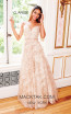 Clarisse 3715 Gold Front Prom Dress