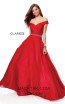 Clarisse 3752 Crimson Front Prom Dress