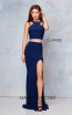 Clarisse 3761 Navy Front Prom Dress