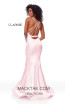 Clarisse 3765 Blush Back Prom Dress
