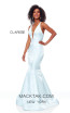 Clarisse 3765 Frost Mint Front Prom Dress