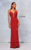 Clarisse 3775 Crimson Front Prom Dress