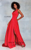 Clarisse 3776 Red Front Prom Dress