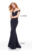 Clarisse 3788 Black Front Prom Dress