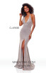 Clarisse 3790 Mink Front Prom Dress