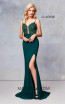 Clarisse 3805 Forest Green Front Prom Dress