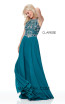 Clarisse 3806 Forest Green Front Prom Dress