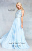Clarisse 3806 Powder Blue Front Prom Dress
