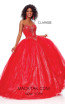 Clarisse 3811 Red Front Prom Dress