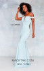 Clarisse 3819 Powder Blue Front Prom Dress
