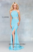 Clarisse 3832 Sky Blue Front Prom Dress