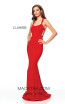 Clarisse 3839 Red Front Prom Dress