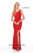 Clarisse 3848 Red Front Prom Dress