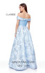 Clarisse 3872 Periwinkle Back Prom Dress