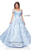 Clarisse 3872 Periwinkle Front Prom Dress