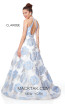 Clarisse 3873 Lilac Print Back Prom Dress