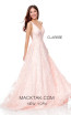Clarisse 3876 Blush Pink Front Prom Dress
