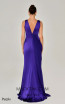 Clotilde Purple Back Dress