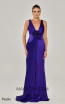 Clotilde Purple Front Dress