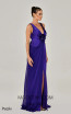 Clotilde Purple Long Dress
