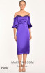 Constance Purple Front Dress