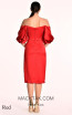 Constance Red Back Dress