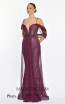 Coraline Plum Side Dress