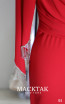 Cornelie Red Detail Dress