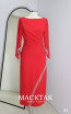 Cornelie Red Front Dress