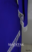 Cornelie Royal Blue Detail Dress