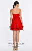 Cosette Red Back Dress