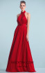 Cristallini SKA468 Dark Red Front Dress