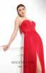 Cristallini SKA676 Dark Red Front Dress