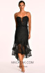 Danielle Black Front Dress