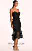Danielle Black Side Dress