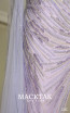 Delphine Lilac Column Dress